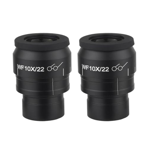 顕微鏡キット WF10X/22MM 顕微鏡高点広視野双眼三眼実体顕微鏡レンズ 顕微鏡レンズアダプター(WF10X-22 B)