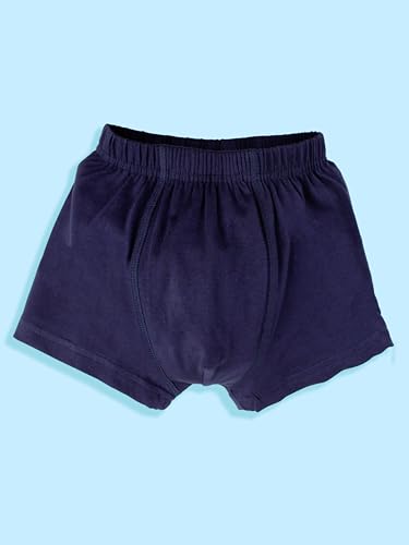 Image of KiddoPanti Boys Boxer Shorts Pack of 3 | Soft Cotton-Lycra Blend | Comfortable Fit with Bio Wash for All-Day Comfort | Kids Briefs