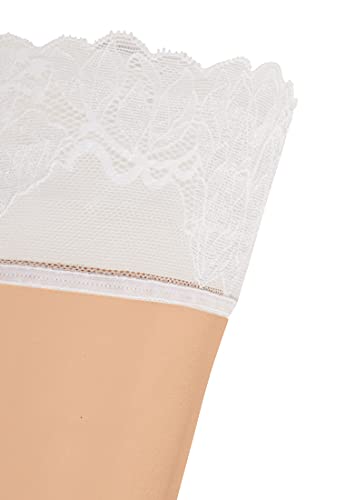 Wolford Nude 8 Lace Stay-Up For Women3