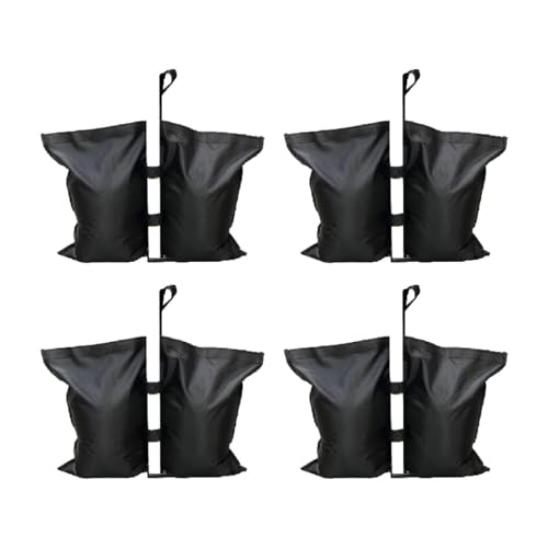 Sac de lestage pour auvent ultra-résistant : pack de 4 poids lestés haute densité pour tente