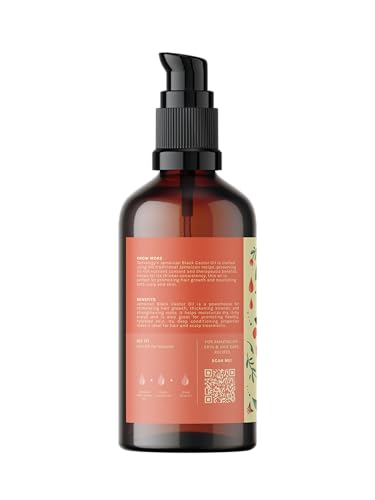 Image of Tattvalogy Jamaican Black Castor Oil, Hair strengthening, Hair Volume increase, Hair Thickening (100ml)