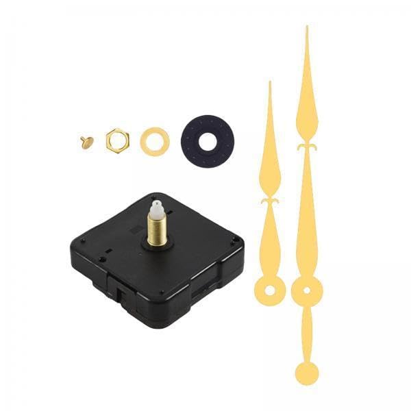 LOOM TREE 2 x Clock Movement Mechanism Long Shaft Clock Hands Clock Replacement Parts Aureate | Home Decor | Clocks | Replacement Parts & Tools-image-17