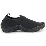 Sapatilha Aquática Neoprene Náutica Antiderrapante Seca Rápido Unissex Leve Flexível Híbrida Versátil para Trilhas Cachoeira Bike Pesca Praia Aventura (Preto, BR, Adulto, Numérico, 43)