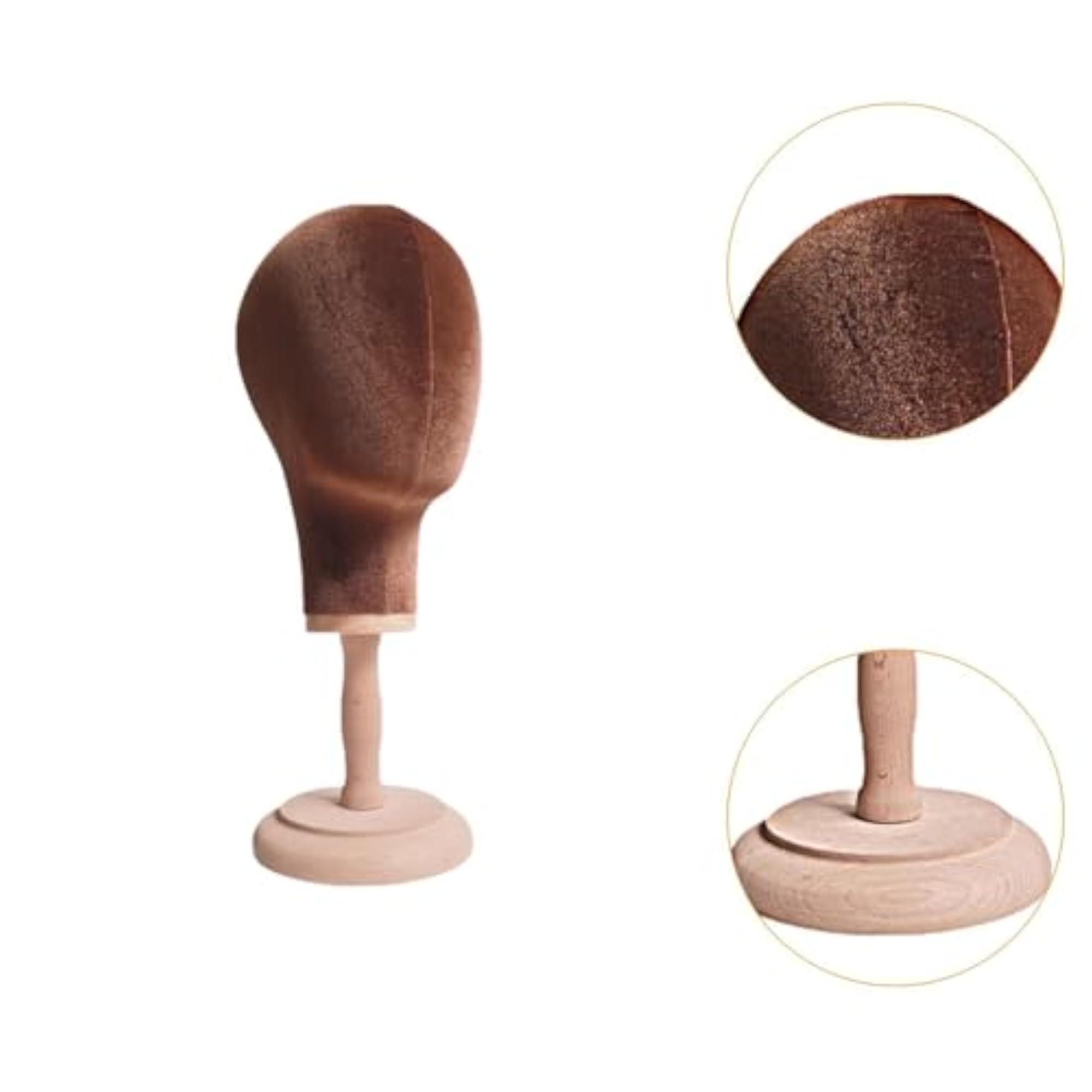 Hairpieces Display Holder Manikin Head for Styling