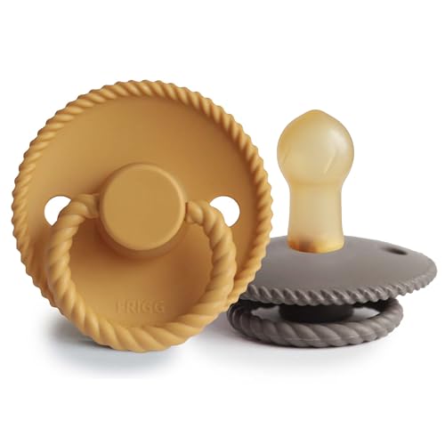 FRIGG Rope Natural Rubber Baby Pacifier