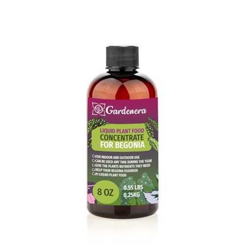 Gardenera Plant Growth Superfood 8oz Liquid Concentrate for Begonias