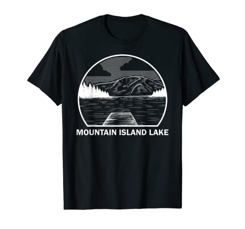 ISLAND LAKE CAROLINA DEL NORTE Divertido regalo de verano Camiseta