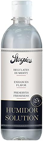 Premium Cigar Humidor Solution, Pre-Mixed 50/50 Propylene Glycol Humidifier, Proudly Made in the USA, 16 Oz