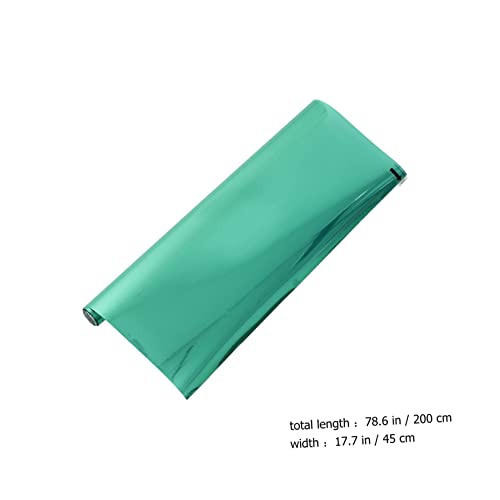 Vinilo decorativo para ventana Vaguelly 200x45cm verde miniatura 2