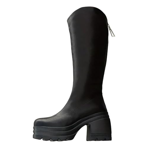 Bottes requin femme talon haut stable pour marcher sans douleur toute la journée