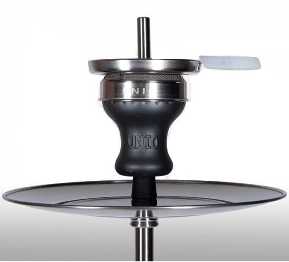 Unio 4251425769454 Pipa de Agua, Acero Inoxidable