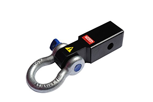 Tulga Fifth Wheel Co Steel Shackle Hitch Receiver 2” Inch D-Ring Universal 3/4