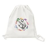 Beauty Gift crevettes organisme marin, monde Sac en tissu pliable à sangle pour fruits et légumes
