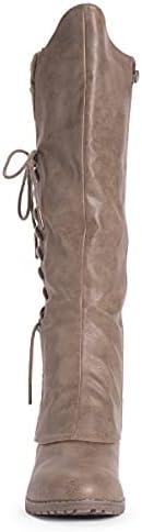 MUK LUKS Women's Lukees Lacy Leo Boots Fashion 6 MUK LUKS Women's Lukees Lacy Leo Boots Fashion