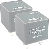 15328864 (2-Pack) 12V 40A 4-Pin SPST Automotive Power Relay Compatible with Chevy Silverado GMC Sierra Buick Enclave fits AC Compressor Fuel Pump and Starter Replacement for 12193604 13503102