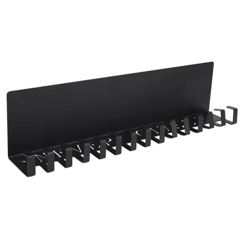 Colgador de medallas para corredores y atletas con estante organizador de pared metálico