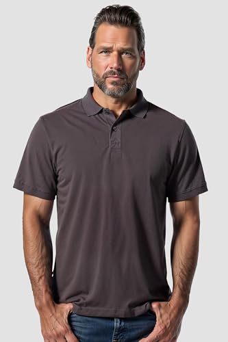 Jp 1880 Poloshirt, Piqué Uomo, Grigio Ossidato, 4XL - 3