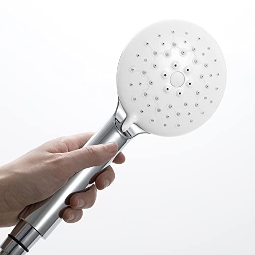 Douche à main haute pression contre le manque de débit, 3 paramètres et flexible de 59'' - 3