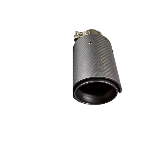 Punta de silenciador premium en negro mate y diseño monobloque de 63mm para colas de escape M3 M4 4
