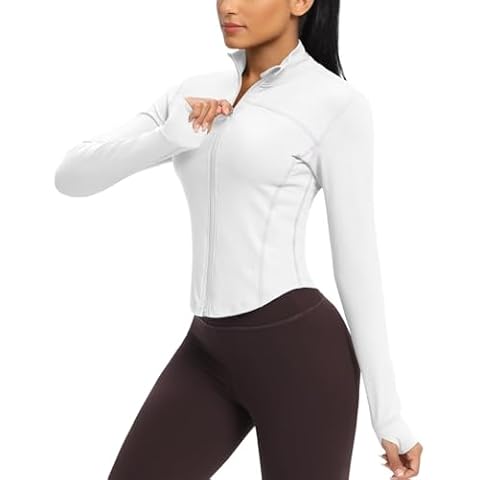 QUEENIEKE Women's Lightweight Cropped Jacket Cover