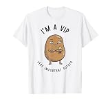 VIP Very Important Potato Cute Kawaii Vegetable Pun T-Shirt