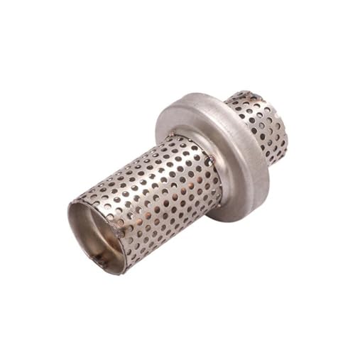 Slakerbe, tubo di scarico universale per moto, DB Killer silenziatore, tubo di scarico in acciaio inossidabile con riduzione del rumore, adattatore per tubo di scarico della moto, inserto deflusso