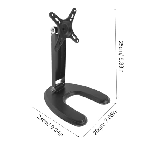 Pied de télévision sécurisé avec base de table stable sans trou - 2