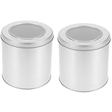 ASAKKURA 2 Stück pack Luftdichte Kaffeedose aus Metall mit Einzigartiger Form für Küche und Reise...