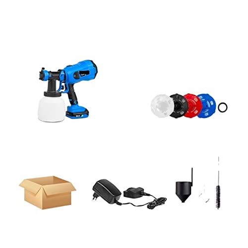 �u���V���X�d���X�v���[�K���{�̂̂�1200ml HVLP�z�[���y���h��������t���[����4�m�Y���ȒP�X�v���[�N���[�j���O �֗��Ȑ����t��(Brushless Spray Gun)