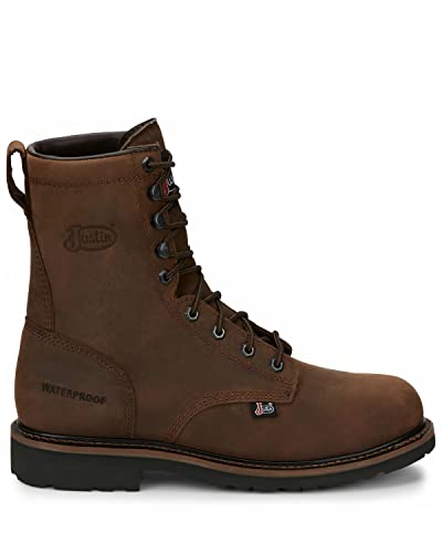 Justin Mens WorkerII Lacer Steel Work Boot2