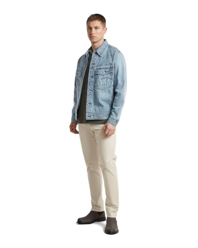 Miniatura 6 de G-Star Para Hombre Polo Dunda Slim, Gris Asfalt Gd D11595-D756-B575 , M