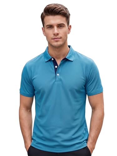 Image of XENOVAURBAN Dry Fit Polo t Shirt for Man | Regular Fit | Quick Dry Mars Fabric Polo T-Shirt with Collar for Men