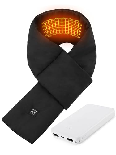 vapesoon Heated Scarf with 3 Heating Levels and Power Bank W