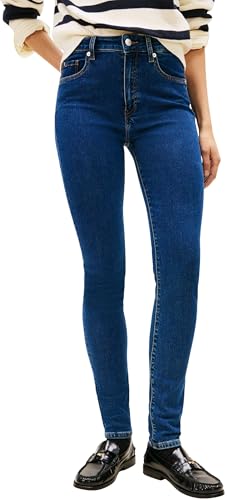 Tommy Hilfiger Women's DNM EMI Como Skinny RW WW0WW47689 Skinny, Denim (EMI), 26W / 28L