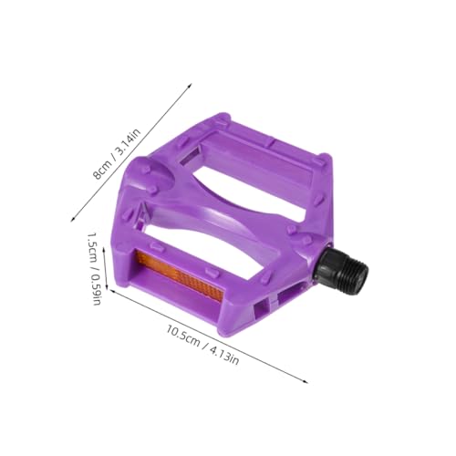 2 Pairs Mountain Bike Pedals Skid Flat Pedals for Youth Adults Enhanced Stability Traction for Outdoor Cycling Convenient Bike Accessories2