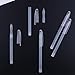 10Pcs Transparent Plastic Pen Shell, Empty Pen Shell Ballpoint Pen Cover, Transparent Water-Soluble Pen Holder Office Supplies