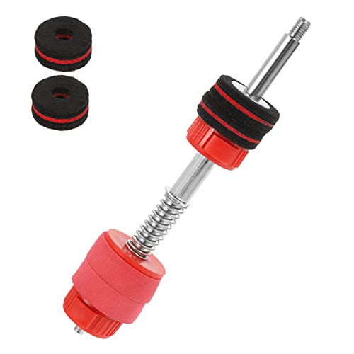 Toddmomy 1 Set Durable Double Drum Replacement Nuts for Quick Release Cymbal Stacker Accessories for Drummers Easy Installation and Removal