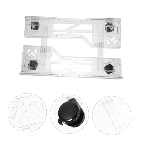 Soporte móvil para CPU con ruedas, carrito ajustable para torre de computadora de escritorio, soporte móvil para CPU para uso en alfombra, ideal para oficina en casa miniatura 7