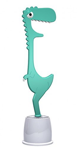 Cepillo del tocador con el sistema animal del sostenedor del dinosauri