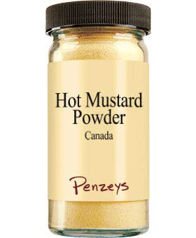 Mustard Powder Hot By Penzeys Spices 1.8 oz 1/2 cup jar Pack of 1