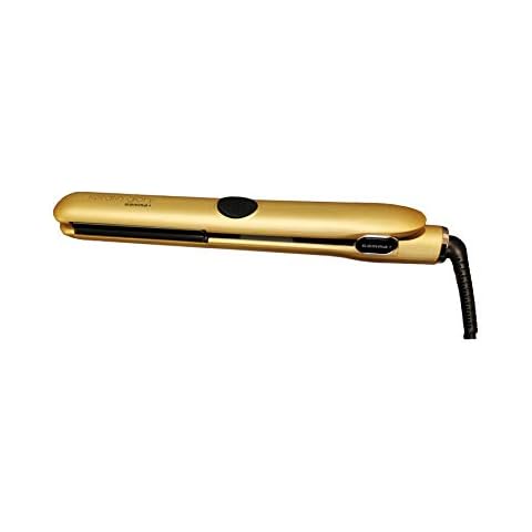 Plancha de pelo profesional GAMMAPIU' GLORY MATT GOLD PLATE para tratamientos de queratina Cover