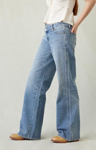 PacSun Women's Casey Low Rise Baggy Jeans Asymmetrical2