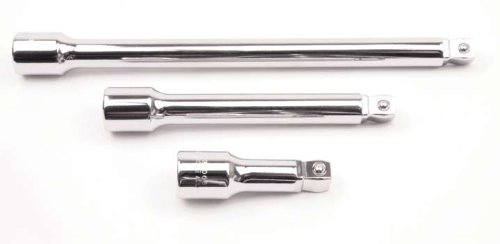 Kit de extensiones dobladas 1/2" T&E Tools 3 piezas