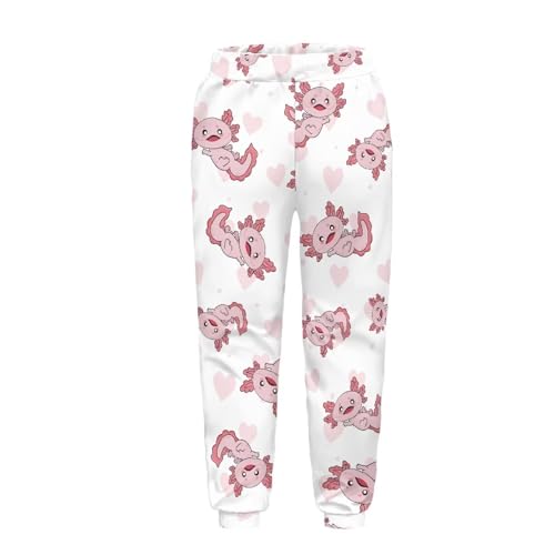 High Waisted Sweatpants Jogger Pants Sports Pants for Kids 4-15Y3