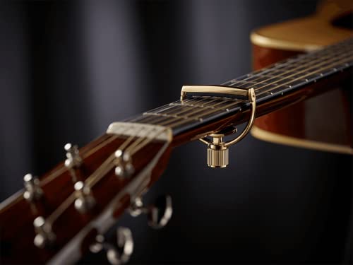 G7th Heritage Guitar Capo, Gold Wide Spacing (G7HTGG1WG)