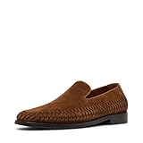 Steve Madden Men's Newbury Loafer, Tobacco, 10.5