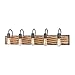 Weaverton 5-Light Vanity Light in Oil Rubbed Bronze