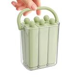 Ice Pop Mold - Silicone Long Reusable Container | 6/12 Ice Sticks