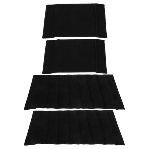 FUNNETOYU Lot De 4 Séparateurs Pour Étuis D'Appareils Photo Compartiments De Rangement Pour Sacs À Dos Inserts Pour Objectifs Séparateurs Rembourrés Pour Sacs Photo Matériel