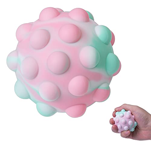 Tdhaayt Push Pop Bubble Fidget Toy New Bouncing Ball 3D Anxiety Stress